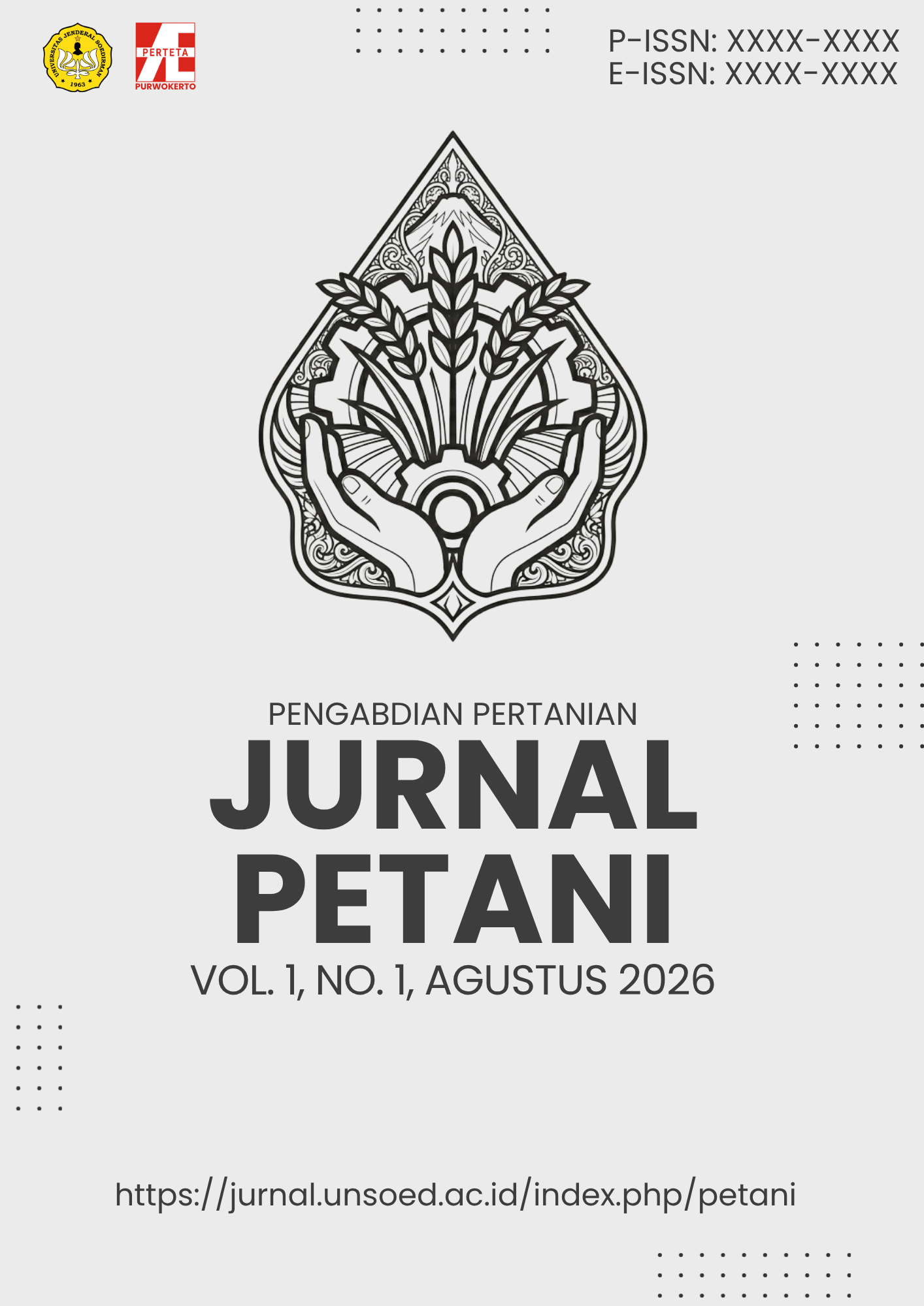 					Lihat Vol 1 No 1 (2026): Vol 1 No 1 (2026): Jurnal Pengabdian Pertanian (PETANI): Regular Issue
				